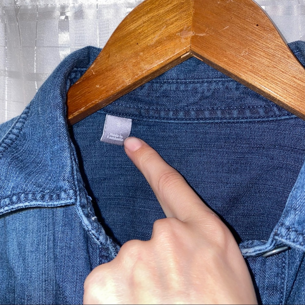 Denim Button-up - Picture 7 of 10